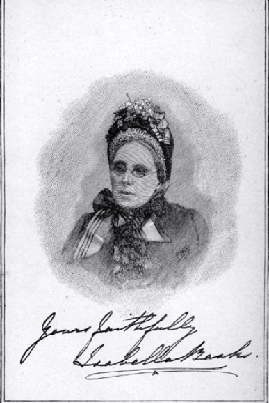 Mrs. George Linnaeius Banks (née Isabella Varley)
(1821-1897)