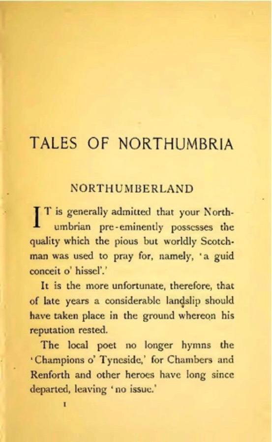 Tales of Northumbria
(1899)